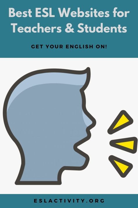 Find out the top picks for ESL websites for English teachers and students who are learning English. The best websites for ESL teachers cover games, activities and other lesson planning resources, TEFL jobs and certifications, teacher forums and more. #esl #eslwebsite #eslwebsites #eslcafe #goabroad #teaching #teachingabroad #eslwriting #eslspeaking #eslisting #videoenglish #filmenglish #teachingesl #teachingenglish #englishteacher #learn #learning #english #learningenglish #tefl #elt Tesol Lesson Plans, Learn English Kid, Second Language Teaching, Esl Learning, English Teacher Resources, Teacher Websites, Teaching Esl, Esl Teaching Resources, Teaching English Abroad