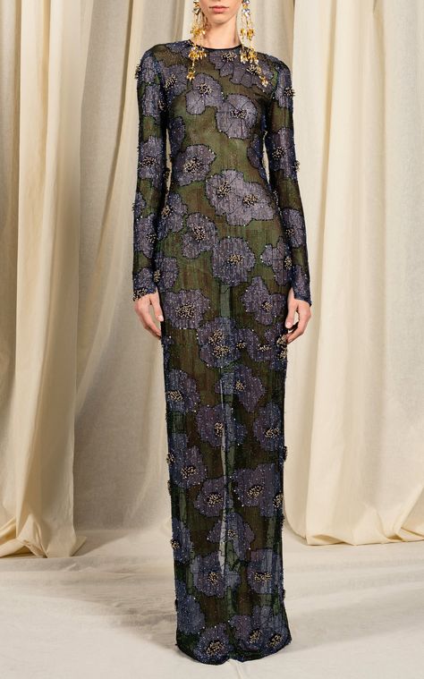 Couture, Naeem Khan, Haute Couture, Moda Operandi Dress, Fame Clothes, Ballet Inspired Fashion, Maxi Dress Boho Chic, Modest Evening Dress, Summer 2023 Collection