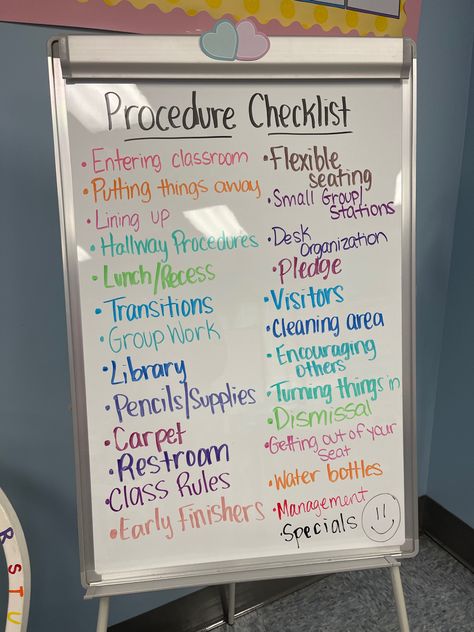 Back to school, second grade, procedures, classroom ideas, classroom management Classroom Decor Primary School, Teaching Procedures First Grade, 2nd Grade Classroom Decorations, Elementary Class Management, Classroom Rules And Procedures Elementary, Second Grade Procedures, 3rd Grade Classroom Management Ideas, Before You Leave This Classroom, Entering The Classroom Procedures