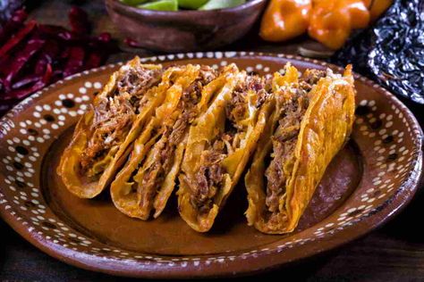 Receta de Tacos Estilo Jalisco - Dorados Tacos, Tacos Mexicanos, Tacos Dorados, Los Tacos, Barbacoa, Mexican