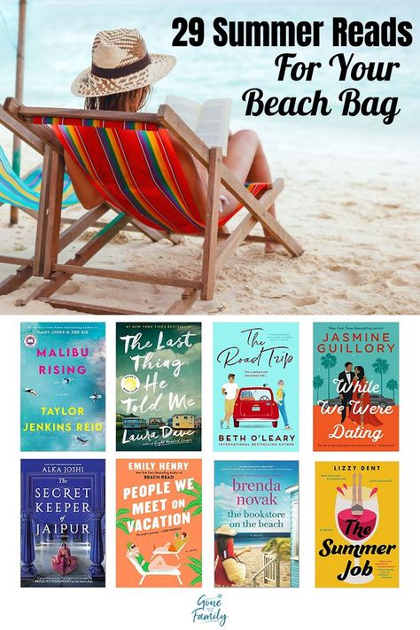 Books To Read On Vacation, Best Summer Reads, Best Book Club Books, Best Beach Reads, Beach Romance, Beach Reads, Good Romance Books, Easy Books, Beach Books