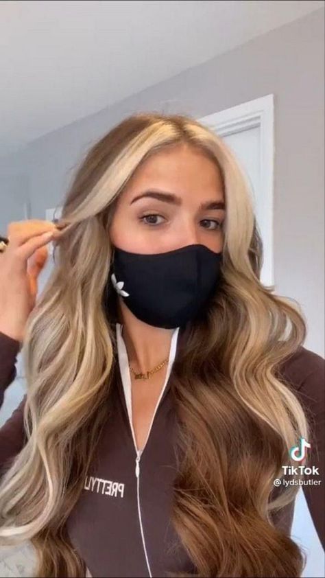 (ad) The Best Hair Colors for lackluster Skin  hair color ideas Balayage, Blonde Crown With Brown Hair, Hair Color Ideas For Pale Skin, Dirty Blonde Hair With Money Piece, Hair Colors For Pale Skin, Hair Color For Pale Skin, Hair Color For Tan Skin, Straight Prom Hair, Pale Skin Hair Color