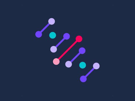 Gene sequence animation by kolath on Dribbble Biotechnology Art Design, Science Animation, Science Gif, Biotechnology Art, Creative Story Ideas, Clever Logo Design, Wallpaper Tumblr Lockscreen, Typography Packaging, Natural Philosophy