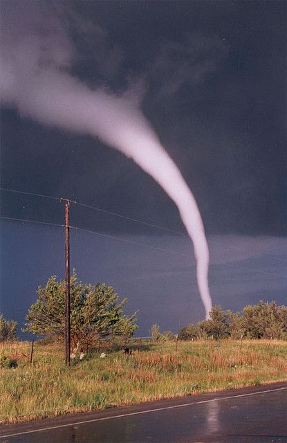 Tornado near Mulvane, KS, 6/12/2004. This was about a mile from the house I grew up in..... Storm Photography, Tornado Pictures, Water Spouts, Storm Pictures, Art Coquillage, Weather Storm, Weather Cloud, Storm Chasing, Matka Natura