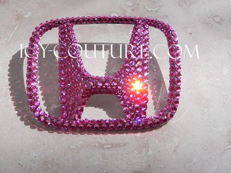 Cool Honda 2017: Crystal PINK Swarovski Bling HONDA Emblem by IcyCouture on Etsy, $151.54...  Honda Check more at http://carsboard.pro/2017/2017/01/15/honda-2017-crystal-pink-swarovski-bling-honda-emblem-by-icycouture-on-etsy-151-54-honda/ Honda Emblem, Honda Accord Accessories, Honda Accessories, Soichiro Honda, Pink Car Accessories, Girly Car Accessories, Girly Car, Car Bling, Honda (car)