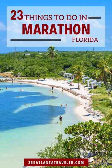 Rv Parks In Florida, Marathon Poster, Marathon Florida Keys, Relaxing Things To Do, Best Winter Vacations, Best Family Vacation Destinations, Best Family Beaches, New York Marathon, Best Island Vacation