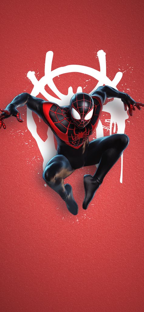 I rececntly made a web design page for Spiderman Miles Morales PS5 game. Was getting bored so made a wallpaper for my phone! Superhero Wallpaper Hd, Spiderman Miles Morales, Spiderman Miles, Image Spiderman, Miles Spiderman, Spiderman Ps4, Spider-man Wallpaper, Karakter Marvel, Superhero Poster