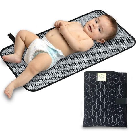 Portable Diaper Changing Pad - Waterproof Foldable Baby Changing Mat - Travel Diaper Change Mat - Lightweight Changing Pads for Baby - Baby Changer - Machine Washable - Small Changing Pad Baby Changer, Portable Changing Mat, Travel Changing Pad, Portable Changing Pad, Diaper Changing Station, Change Mat, Baby Changing Mat, Baby Changing Pad, Diaper Changing Pad