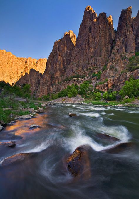 Black Canyon of the Gunnison, National Park, Colorado; photo by Michael Greene Colorado Rockies, Nature, Black Canyon National Park, Colorado Scenery, Black Canyon Of The Gunnison, Gunnison National Park, Colorado Photography, Black Canyon, Colorado Travel