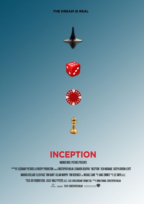Inception minimalist movie poster. Sci Fi Movie Posters, Inception Aesthetic, Inception Poster, Leonardo Dicaprio Inception, Bank App, Tom Berenger, Free Invitation Cards, Long Love Quotes, Totem Tattoo