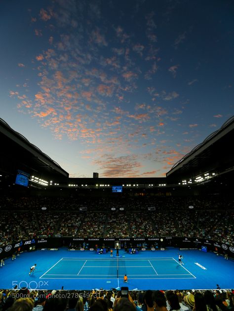 Australian Open Aesthetic, Australia Open Tennis, Tennis Vibe, Tennis Stadium, Mode Tennis, Tennis Wallpaper, Stadium Wallpaper, Fun Experiences, Australian Open Tennis