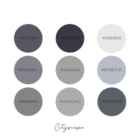 Gray color palette Gray Hex Code, Hex Code Color Palette, Grey Color Pallets, Gray Hex, Code Color, Hex Color Palette, Grey Palette, Color Schemes Colour Palettes, Grey Color Palette