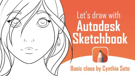 Sketchbook Tutorial, Autodesk Sketchbook Tutorial, Autodesk Sketchbook, Flip Book Animation, Digital Painting Portrait, Sketchbook Pro, Make A Character, Student Drawing, Poster Design Inspiration