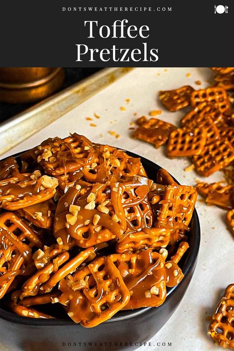 Toffee Covered Pretzels, Buttery Toffee Pretzels, Butter Toffee Pretzels 12 Tomatoes, Butter Toffee Pretzels Recipe, Toffee Pretzel Recipe, Christmas Cracker Pretzel Toffee, Pretzel Toffee Recipe, Butter Toffee Pretzels, Toffee Pretzels