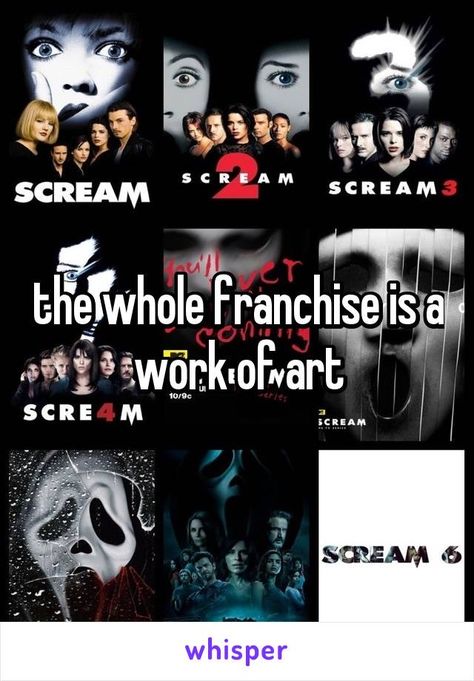 Scream Movies In Order, Scream 6 Fan Art, Scream Yearbook Photos, Scream Family Tree, Scream Jack Champion, Scream Movie Marathon, Scream 1 Poster, Scream Aethstetic Movie, Scream 1 Aesthetic