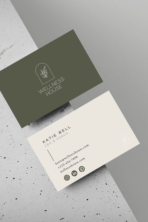 Business Card Ideas Aesthetic, Professional Canva Templates, Cards For Business Ideas, Online Shop Business Card, Simple Modern Business Cards, Boho Business Cards Design, How To Design A Business Card, Bussniss Card Design, Designers Business Card