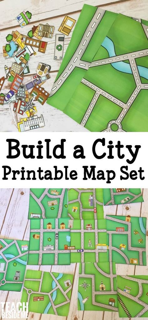 Teaching Social Studies, Build A City, Geography Activities, Kindergarten Social Studies, Homeschool Geography, Map Printable, Geography Map, Map Activities, Map Skills