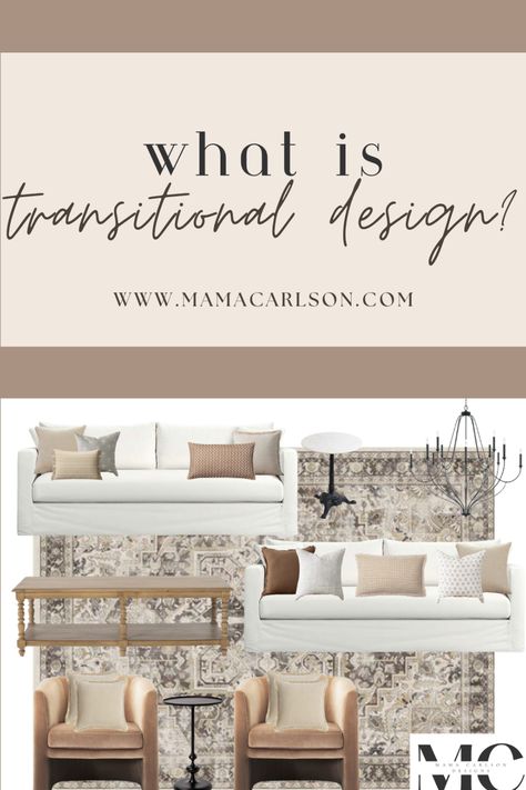 So what is Transitional Home Design anyways? Transitional design marries traditional & modern home design styles to create a cohesive, sophisticated, & elegant style for any home. Check out my latest blog post that utilizes Amazon home decor & affordable furniture to achieve the look! #homedesign #transitionalhome #transitionalstyle #transitionalhomestyle #transitionalhomedesign #interiordesign #homedecor #amazonhome #crate&barrel Transitional Vs Traditional, Texas Transitional Home, Transitional Interior Design Living Room, Modern Transitional Interior Design, Living Room Designs Transitional, What Is Transitional Style, Transitional Design Kitchen, Modern Traditional Interior Design, Transitional Design Living Room