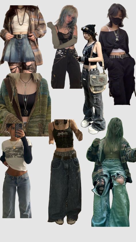 my style if I knew how to pair clothes lmao #style #aesthetic #fashion #mystyle #dreamstyle #casual #grunge #fairycoregrunge #grungefairycore #outfitinspo #inspo Grudge Core Aesthetic Outfits, Grunge Princess Aesthetic, Fairy Grunge Goth Outfit, Y2k Vintage Grunge Outfits, Grungy Outfit Aesthetic, Fairy Punk Aesthetic, Mushroom Cottagecore Aesthetic, 90s Grunge Winter Outfits, Antique Grunge Outfits