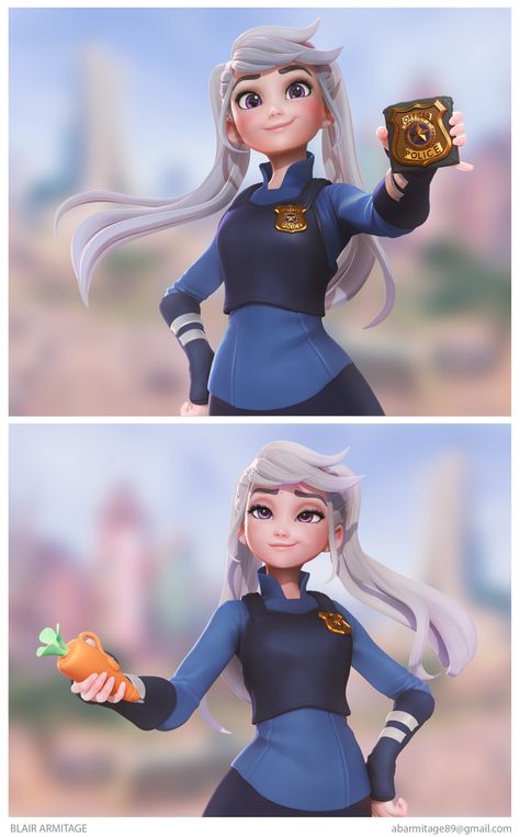 ArtStation is the leading showcase platform for games, film, media & entertainment artists. Judy Hopps Human, Officer Hopps, Judy Hops, Character Modelling, Zootopia Fanart, Cartoon Characters As Humans, 3d Karakter, Human Version, Nick And Judy