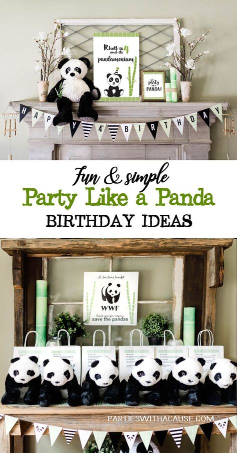 How do you Party like a PANDA? Bamboo, chopsticks, take out boxes, and dumplings! Check out Parties With A Cause for all the Panda party planning ideas. Try a donation party and let's SAVE THE PANDAS together! #savethepandas #partywithacause #pandaparty #pandadecor #kidbirthday #partyideas #tablescape #partydecor Pandas, Panda Themed Birthday Party, Party Like A Panda, Panda Themed Party, March Madness Parties, Take Out Boxes, Panda Theme, Bamboo Chopsticks, Panda Decorations