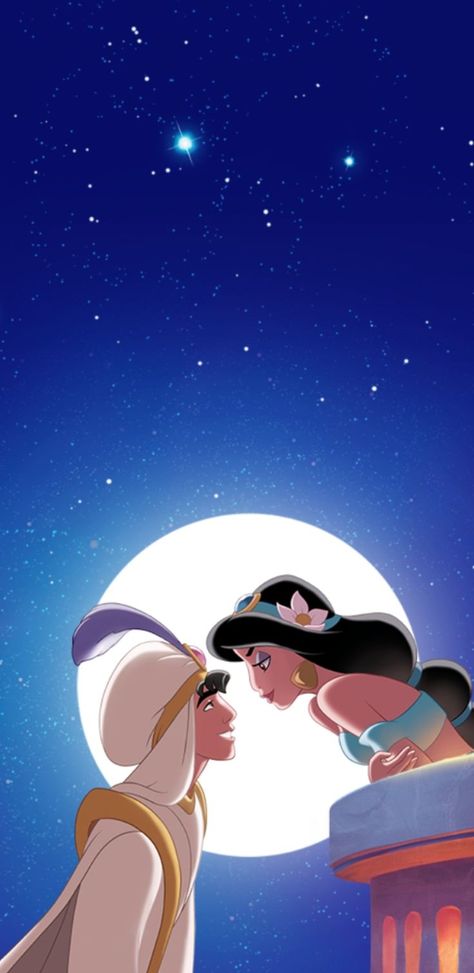 Jasmine Disney Princess, Wallpaper Disney Princess, Jasmine And Aladdin, Aladdin Et Jasmine, Aladdin Wallpaper, Disney Romance, Jasmine Disney, Jasmine Aladdin, Foto Disney