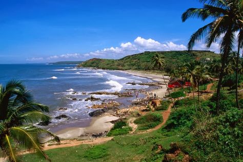 Arambol beach in Goa Hampi, Goa Holiday, Goa Beach, Goa Travel, Honeymoon Tour, Beach Holidays, Goa India, Famous Beaches, India Tour