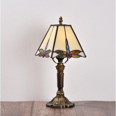 Antique Table Lamps Vintage, Corner Room Decor Bedroom Ideas, Art Nouveau Living Room, Tv Bookcase, Bookcase Dresser, Dorm Lamp, Glass Bedside Table Lamps, Vintage Dorm, Glass Bedside Table