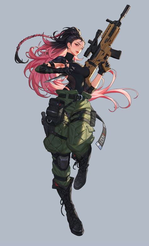 Cyberpunk Anime, Anime Military, Cyberpunk Character, Bd Comics, Anime Warrior, Game Character Design, 영감을 주는 캐릭터, Female Character Design, Character Design References