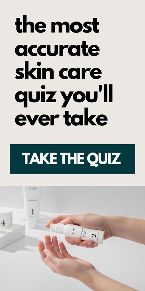 The most accurate skin care quiz you'll ever take Skin Type Quiz, What Is My Skin Type, Skincare Quiz, Beaded Chocker, Skin Quiz, Skin Care Quiz, Skin Routine, Daily Skin Care, Mascara Lashes