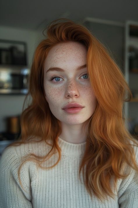If you have really pale skin and are struggling to match a hair color with it, here are 32 of the best hair colors for your skin tone. These 27 hair colors all look stunning against super pale skin Hair Colors For Cool Pale Skin, Brown Hair Color For Pale Skin, Red Skin Hair Color, Pale Skin Red Undertones, Fair Skin Freckles Hair Color, Hair Colors For Blue Eyes And Pale Skin, Fair Cool Skin Tone Makeup, Pale Complexion Hair Color, Pale Skin Dark Hair Green Eyes