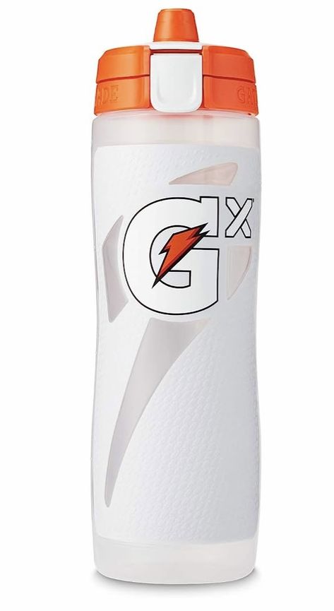 White Gatorade Bottle, Gatorade Squeeze Bottle, Gatorade X Bottle, Pink Gatorade Bottle, Gatorade Water Bottle Aesthetic, White Gatorade, Soccer Wishlist, Gatorade Gx Bottle, Gatorade Water Bottles