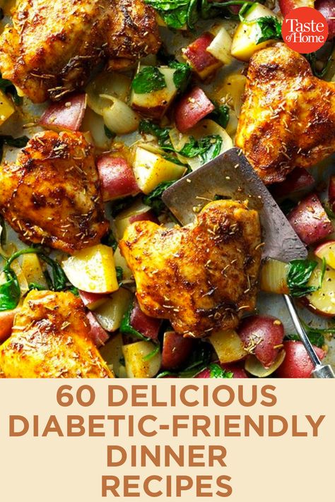 65 Diabetic Dinners Ready in 30 Minutes (or Less!) Prediebities Diet, Weight Watchers Recipes For Diabetics Recipes, Hypoglycemic Diet Recipes, Super Bowl Food For Diabetics, Christmas Dinner Ideas For Diabetics, Prediabetes Diet Plan, Calibrate Diet Recipes, Soups For Diabetics Easy Recipes, Dietabetic Recipes