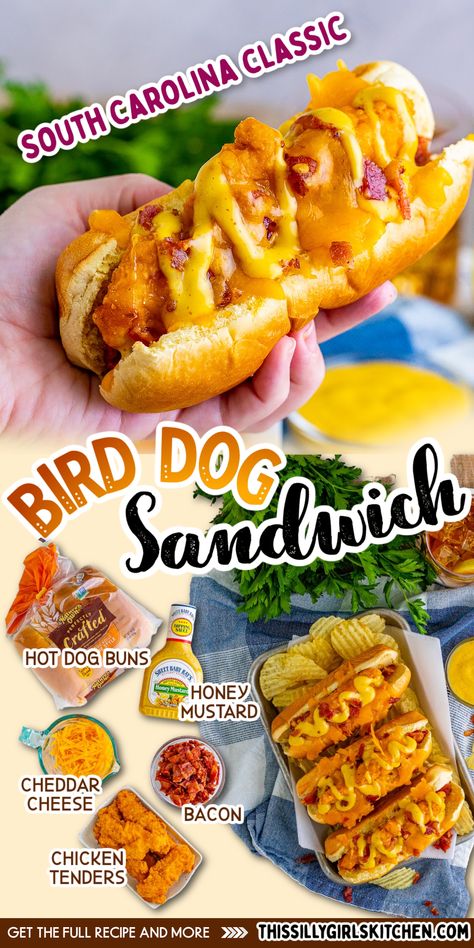 Food Truck Sandwiches Ideas, Baked Dinners, Italian Sausage Sandwich, Sandwich Chicken, Hot Dog Bun, Breaded Chicken Tenders, Southern Chicken, Crispy Chicken Tenders, Honey Bbq Sauce