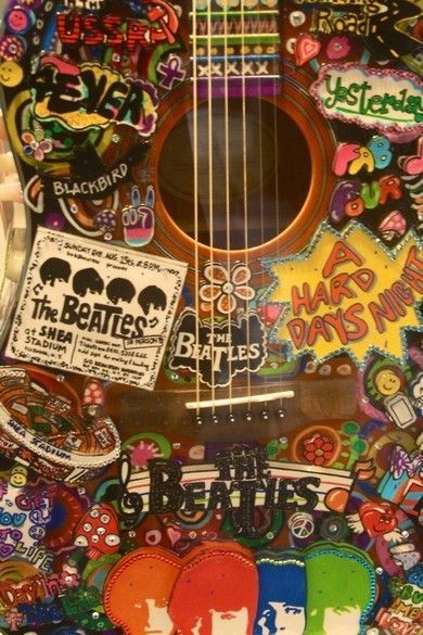 Paz Hippie, Muzică Rock, Mundo Hippie, Beatles Guitar, Hippie Party, Tableau Pop Art, Hippie Aesthetic, Mode Hippie, Estilo Hippie