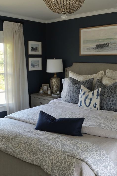 Is your dark bedroom in need of a color makeover? Discover the best paint colors that can make a big difference in transforming your space into a cozy sanctuary.
#ad  


#DecorIdeas
#wallpaint2024
 #color2024
 #DIYpainting
 ##DIYhomedecor
 #Fixhome Best Dark Blue Paint Colors Bedroom, Behr Dark Storm Cloud Bedroom, Dark Blue Guest Bedroom, Dark Paint In Bedroom, Master Bed Paint Colors, Bedroom With Dark Blue Walls, Dark Blue Paint Colors For Bedroom, Behr Dark Blue Paint Colors, Bedroom Inspirations 2024