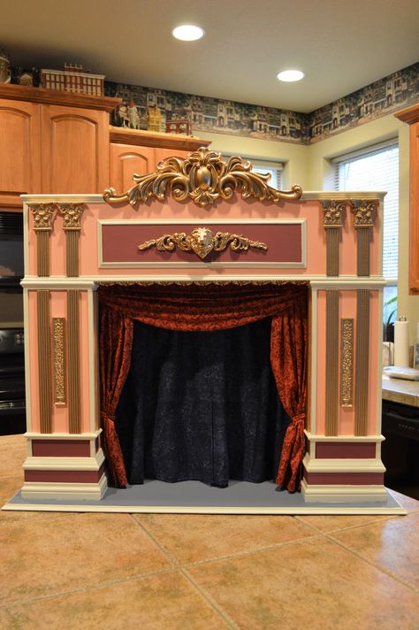 https://flic.kr/p/JfnaiX | 1/6 scale Theater Stage project. | Done...... Theater Design Stage, Stage Craft Theatre Set Design, Theater Stage Design Ideas, Diy Theater Stage, Theater Diorama, Theater Stage Design, Puppet Show Stage, Theater Set Design, Teater Drama