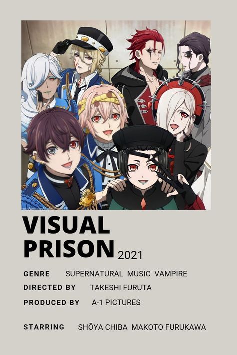 minimalist poster anime Short Animes To Watch, Visual Prison Anime, Visual Prison, Anime Minimalist Poster, Recent Anime, Adventure Time Cartoon, Anime Suggestions, Poster Anime, Animes To Watch