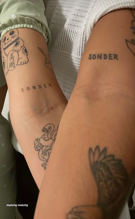 Sonder Tattoo Brent, Tattoo Font Women, 11 11 Tattoo Hand, Keep A Place For Me Tattoo, Sounder Tattoo, Brent Tattoo Ideas, Brent Faiyaz Sonder Tattoo, Brent Faiyaz Inspired Tattoo, Sonder Tattoo Fonts