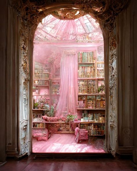 Euphemia Stokefield on Instagram: "The fairies of "GreenWaterLily" have a great passion for books. Each house has its own library, which is furnished by the house inhabitants individually and with a lot of love. The fairies love to dive into the fascinating stories and worlds of books. But this is only possible thanks to the little elves, who have the wonderful ability to bring those stories to life by creating miniature worlds. GreenWaterLily has the famous Library of Souls, a storehouse of Euphemia Stokefield, Mariah Carey House, Design Bedroom Aesthetic, Famous Library, Og Barbie, Hidden Bookcase, Princess Cottage, Secret Library, Bedroom Transformation