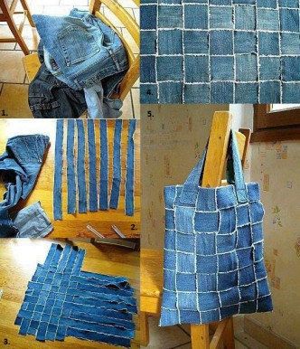 Reuse Old Jeans to Make a New Handbag Reuse Old Jeans, Återvinna Jeans, Tas Denim, Artisanats Denim, Jean Diy, Recyceltes Denim, Denim Bag Diy, Diy Jeans, Diy Sac