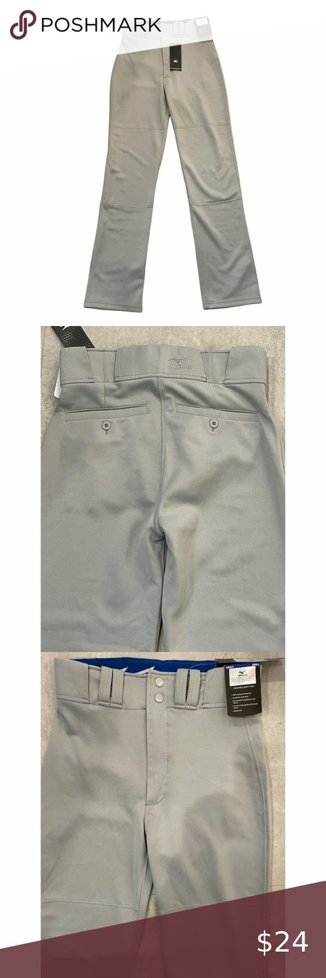 Mizuno Gray MVP Pro Baseball Pants Adult Small NWT Baseball, Grey, Trousers, Baseball Pants, Khaki Pants, Tags, Best Deals, Pants, Closet