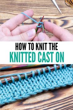 Amigurumi Patterns, Advanced Knitting Techniques, Knit Stitches For Beginners, Casting Off Knitting, Knitting 101, Cast On Knitting, Advanced Knitting, Knitting Hacks, Bamboo Knitting Needles