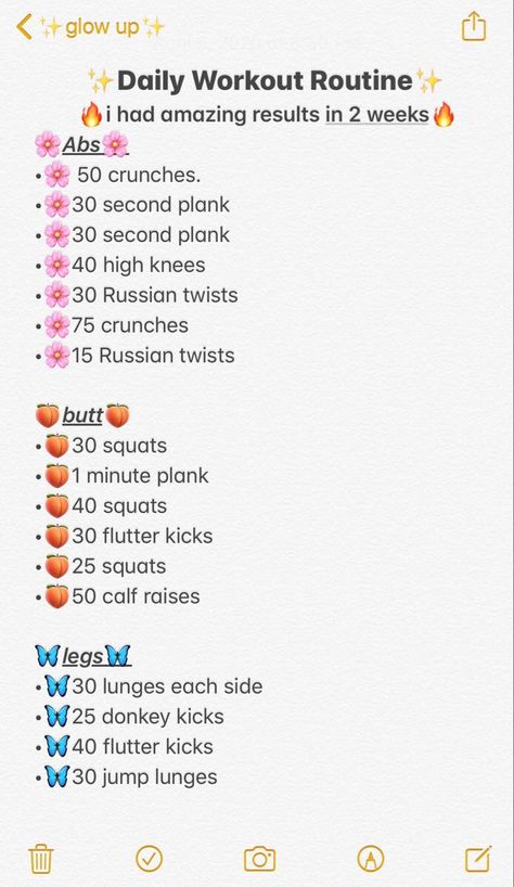 Lazy Workouts, Teen Workout Plan, Kiat Diet, Summer Body Workout Plan, Daily Workout Plan, All Body Workout, Workout Routines For Beginners, Summer Body Workouts, Workouts For Teens