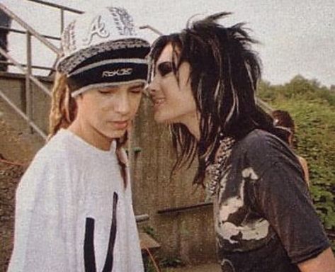 Alternative Hair, Tom And Bill, Celebrity Twins, Tokyo Hotel, Georg Listing, Emo Makeup, Tokyo Hotels, Bill Kaulitz, Tom Kaulitz