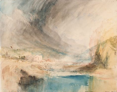 J.M.W. Turner: Watercolors From Tate by Nicholas R. Bell | Incollect William Turner, Croquis, Turner Watercolors, Jmw Turner, Turner Painting, J.m.w. Turner, Joseph Mallord William Turner, British Art, Watercolor Inspiration