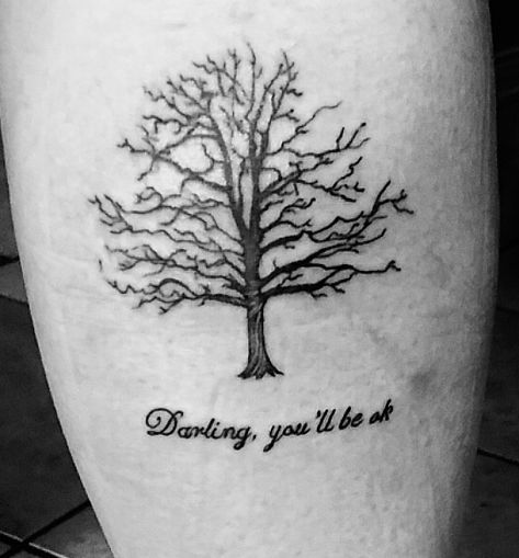 Pierce The Veil, Darling You’ll Be Okay Ptv Tattoo, Hold On Till May Tattoo, Ptv Tattoo, Hold On Till May, May Tattoo, Be Okay, The Veil, Leaf Tattoos