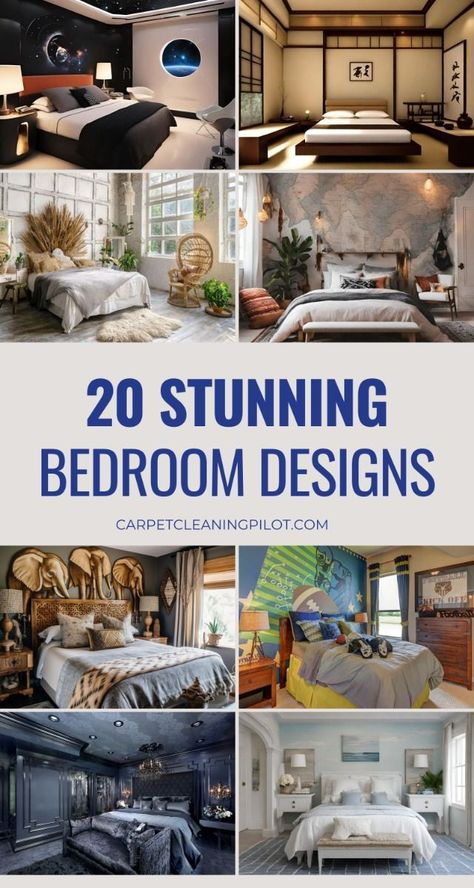 Elevate your sleeping quarters into a realm of elegance and comfort with our curated list of 20 stunning bedroom designs. From cozy minimalism to modern chic, these ideas will inspire you to transform your space into a stylish space. #HomeDecor #HouseGoals #HomeDecorating #DecorTips #InteriorInspo #HomeStyle #HomeInspiration #DecorInspiration #InteriorDesign #HomeIdeas Funky Bedroom Design, Eco Friendly Bedroom Decor, Funky Bedroom Decor, Cozy Minimalism, Eco Friendly Bedroom, Funky Bedroom, Quirky Furniture, Sleeping Quarters, Tropical Bedrooms