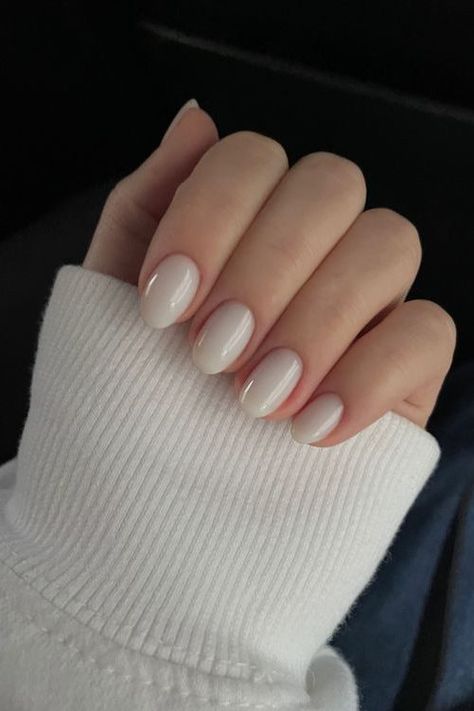 Milky Nails, Subtle Nails, Simple Gel Nails, Work Nails, Casual Nails, Soft Nails, Nagel Inspo, Clean Nails, Girls Nails