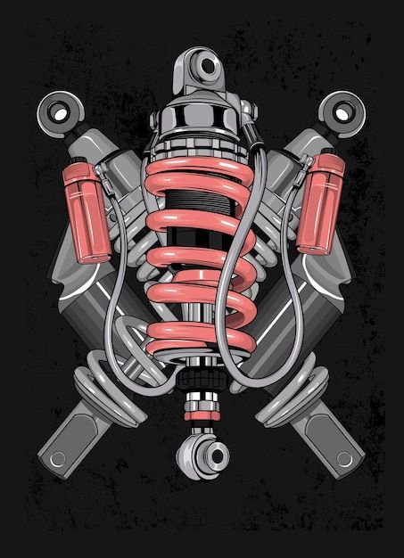 Vector auto parts technology tshirt desi... | Premium Vector #Freepik #vector #monster-truck #car-cartoon #vintage-truck #car Car Parts Illustration, Vintage Car Logo Design, Automotive Tshirt Design, Car Graphics Design, Motorcycle Parts Logo, Tshirt Design Illustration, Jdm Art, Dance Vector, Monkey Logo